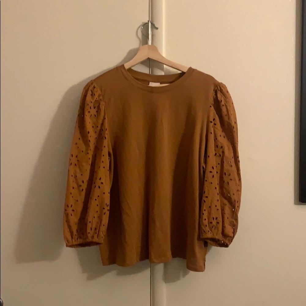A New Day Eyelet Top